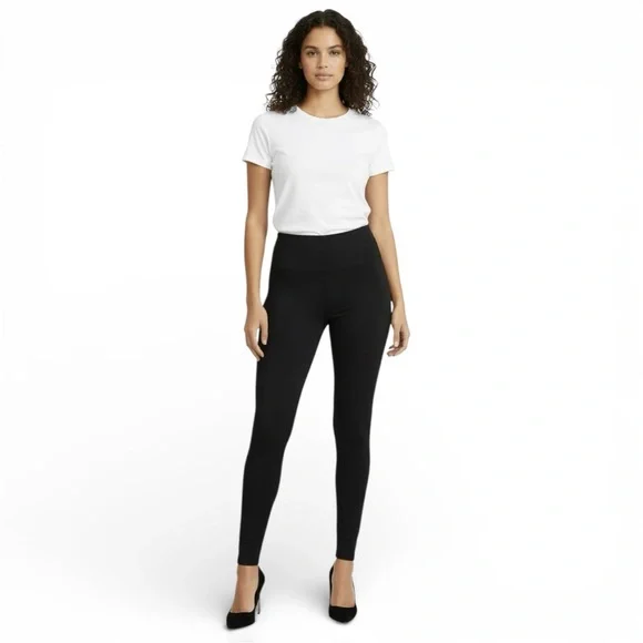 EXPRESS High Waisted Stretch Leggings - Discontinued New With Tags Women’s Large - Picture 6 of 8